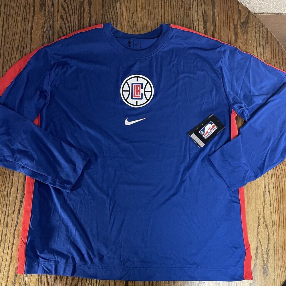 Nike LA Clippers Pre Game Shooting Shirt Top Men's Large XL XXL Dri-Fit jersey